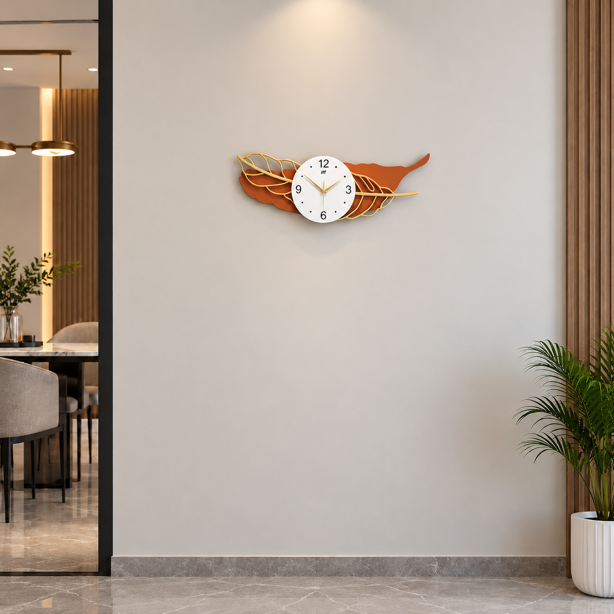 Metal Wall Art Modern Wall Hanging for Bedroom & Home W.P