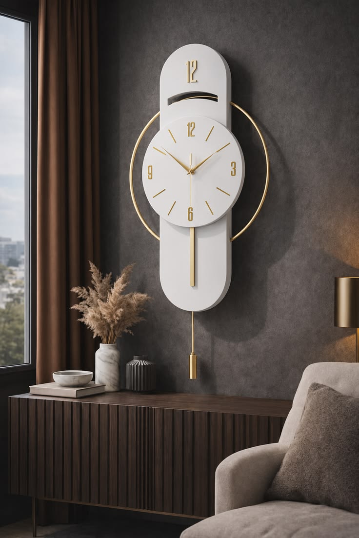 Metal Wall Art Modern Wall Hanging for Bedroom & Home