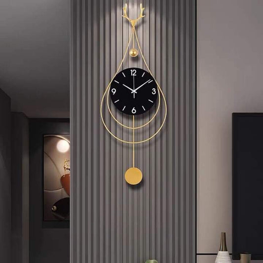 Metal Wall Art Modern Wall Hanging for Bedroom & Home