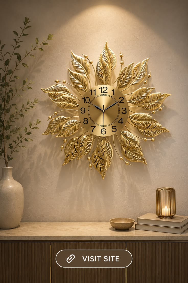 Metal Wall Art Modern Wall Hanging for Bedroom & Home W.P