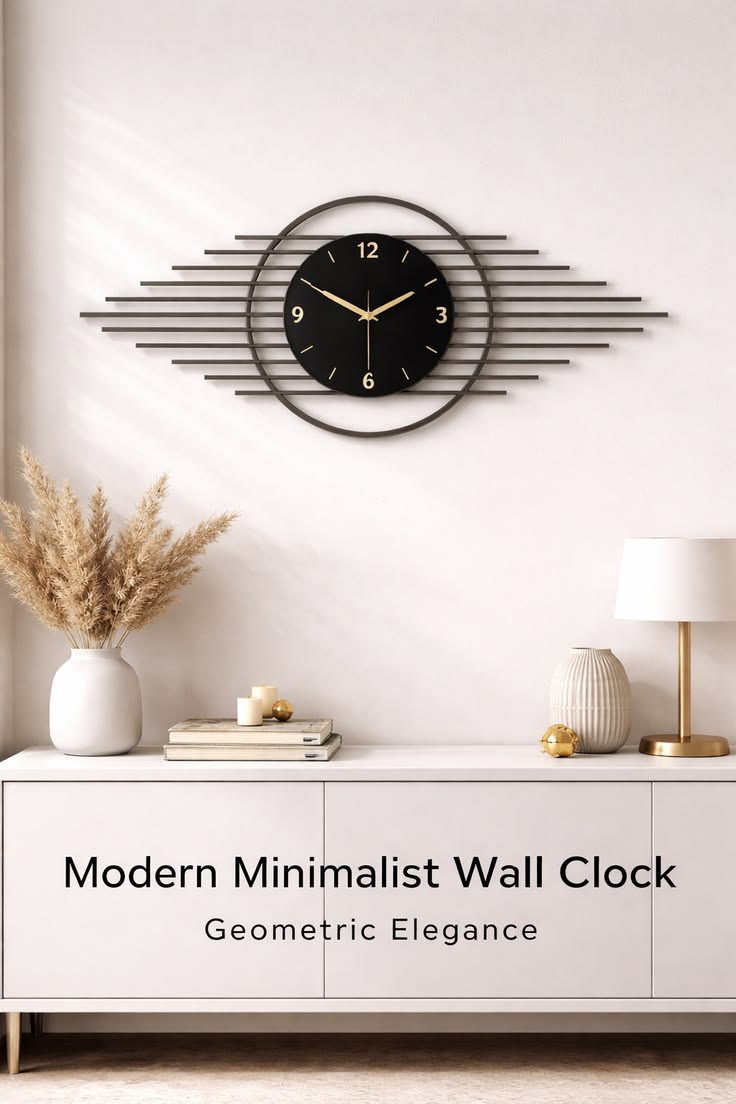 Metal Wall Art Modern Wall Hanging for Bedroom & Home