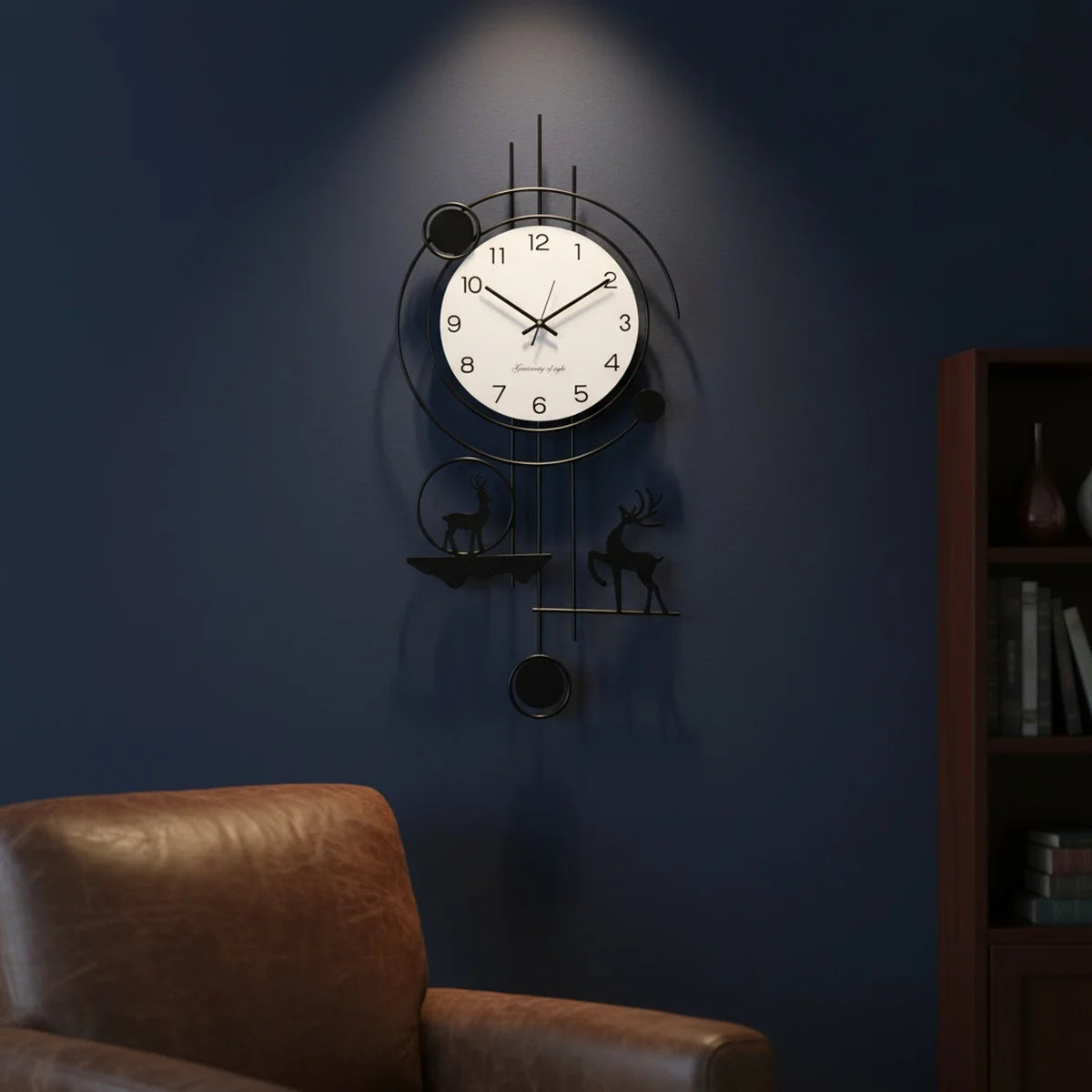 Metal Wall Art Modern Wall Hanging for Bedroom & Home