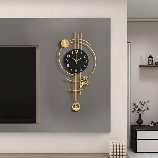 Metal Wall Art Modern Wall Hanging for Bedroom & Home