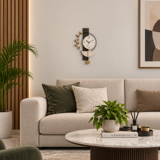 Metal Wall Art Modern Wall Hanging for Bedroom & Home W.P