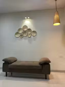 Metal Wall Art Modern Wall Hanging for Bedroom & Home