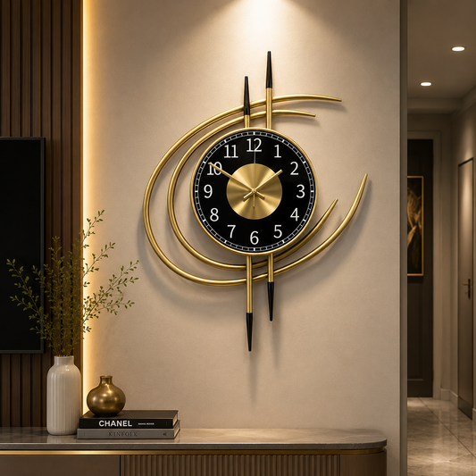 Metal Wall Art Modern Wall Hanging for Bedroom & Home