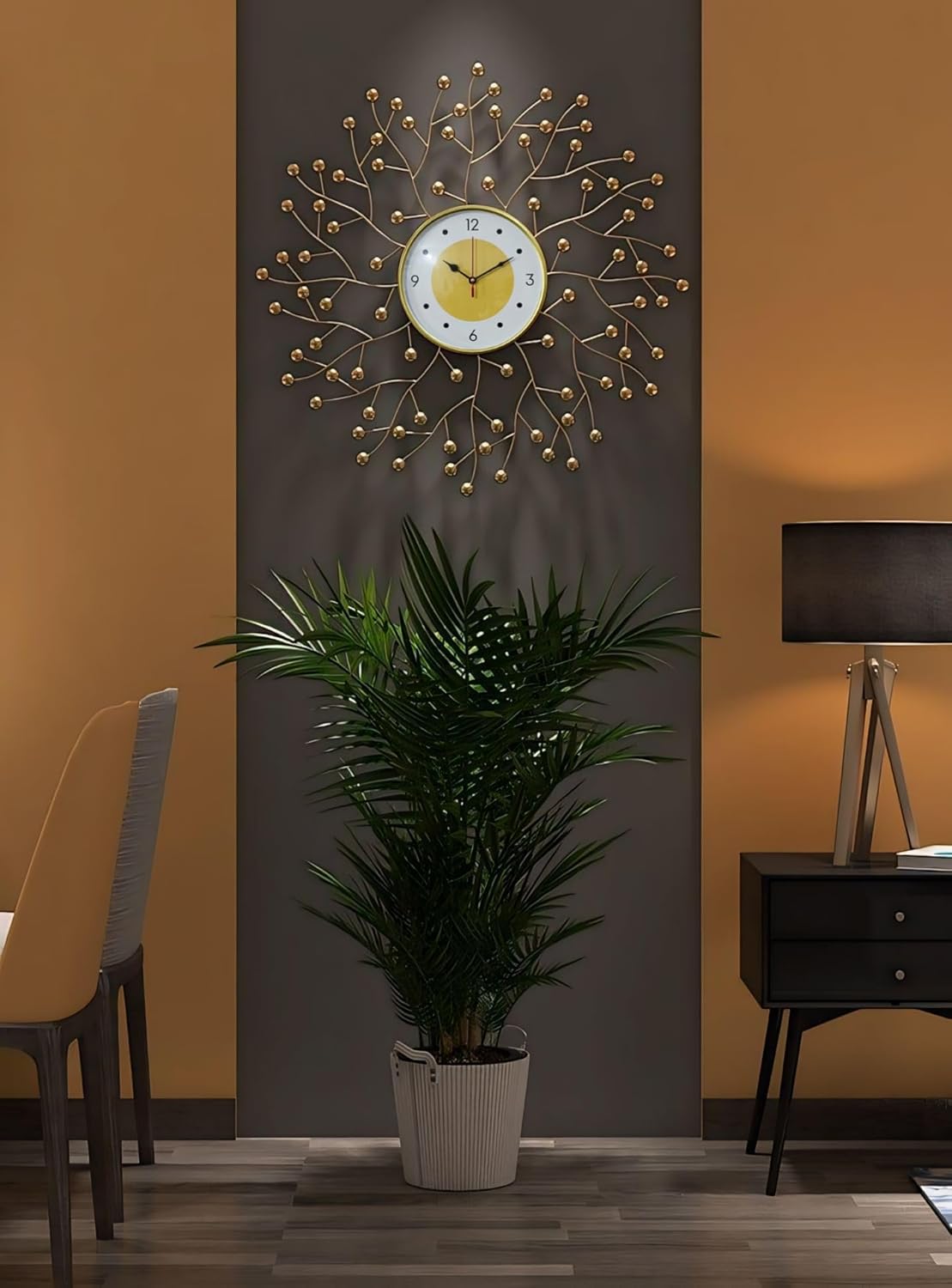 Metal Wall Art Modern Wall Hanging for Bedroom & Home