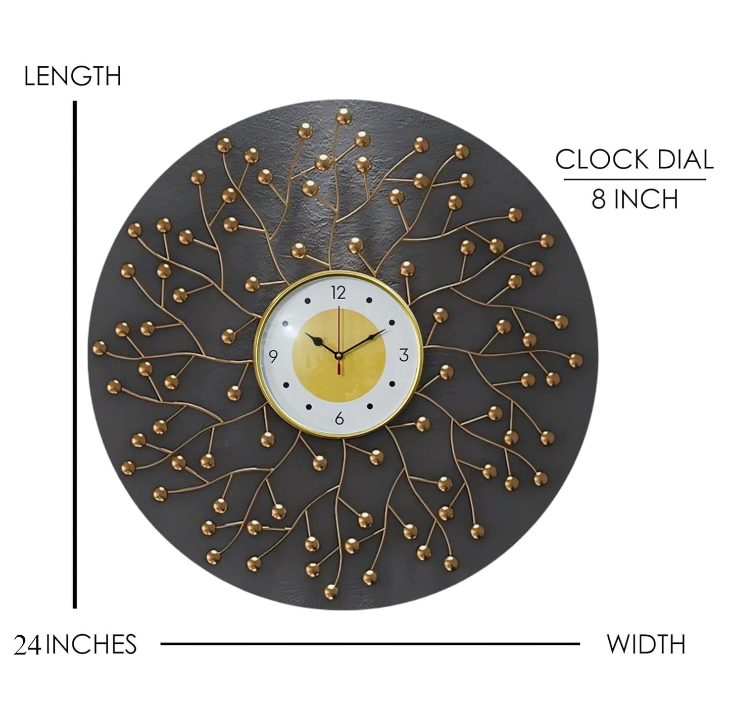 Metal Wall Art Modern Wall Hanging for Bedroom & Home