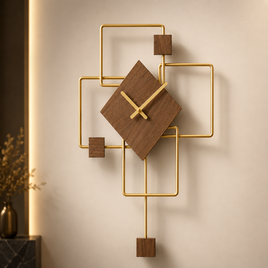 Metal Wall Art Modern Wall Hanging for Bedroom & Home
