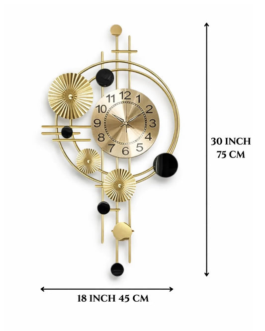 Metal Wall Art Modern Wall Hanging for Bedroom & Home (W-B)