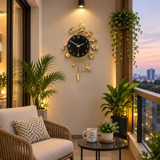 Metal Wall Art Modern Wall Hanging for Bedroom & Home W.P