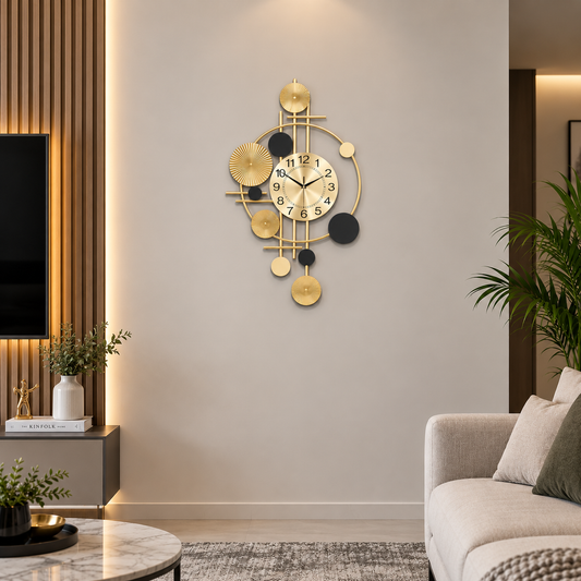 Metal Wall Art Modern Wall Hanging for Bedroom & Home W.P