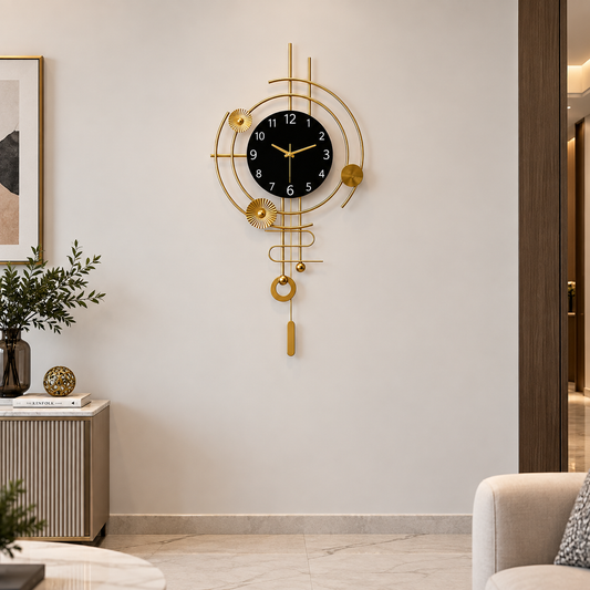 Metal Wall Art Modern Wall Hanging for Bedroom & Home W.P