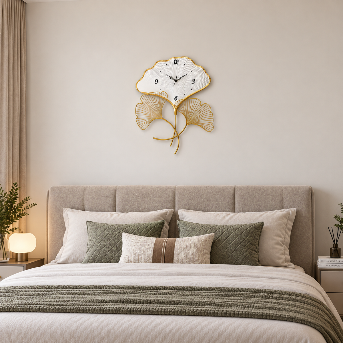 Metal Wall Art Modern Wall Hanging for Bedroom & Home W.P