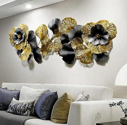 Metal Wall Art Modern Wall Hanging for Bedroom & Home