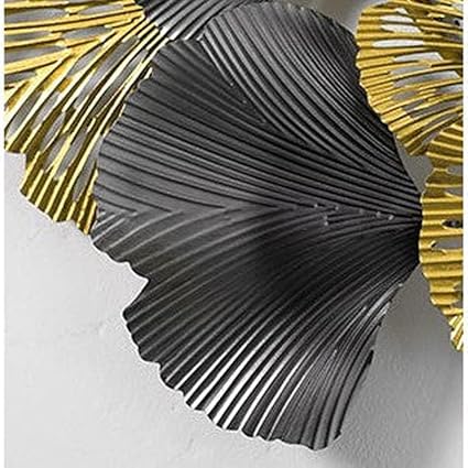 Metal Wall Art Modern Wall Hanging for Bedroom & Home