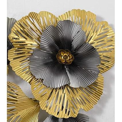 Metal Wall Art Modern Wall Hanging for Bedroom & Home