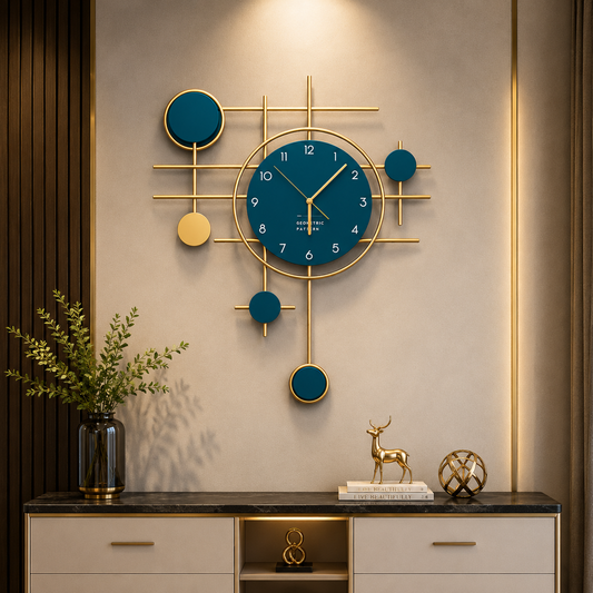 Metal Wall Art Modern Wall Hanging for Bedroom & Home
