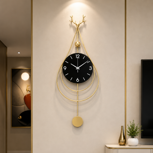 Metal Wall Art Modern Wall Hanging for Bedroom & Home