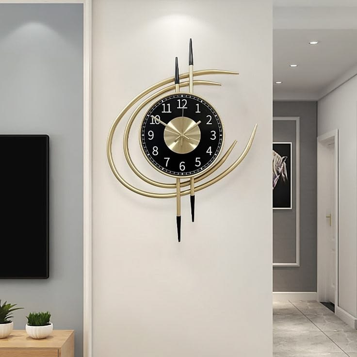 Metal Wall Art Modern Wall Hanging for Bedroom & Home