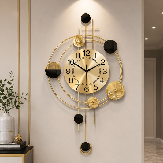 Metal Wall Art Modern Wall Hanging for Bedroom & Home