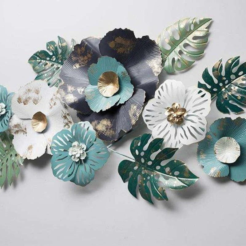 Metal Wall Art Modern Wall Hanging for Bedroom & Home (W-004)