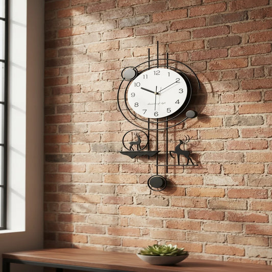 Metal Wall Art Modern Wall Hanging for Bedroom & Home
